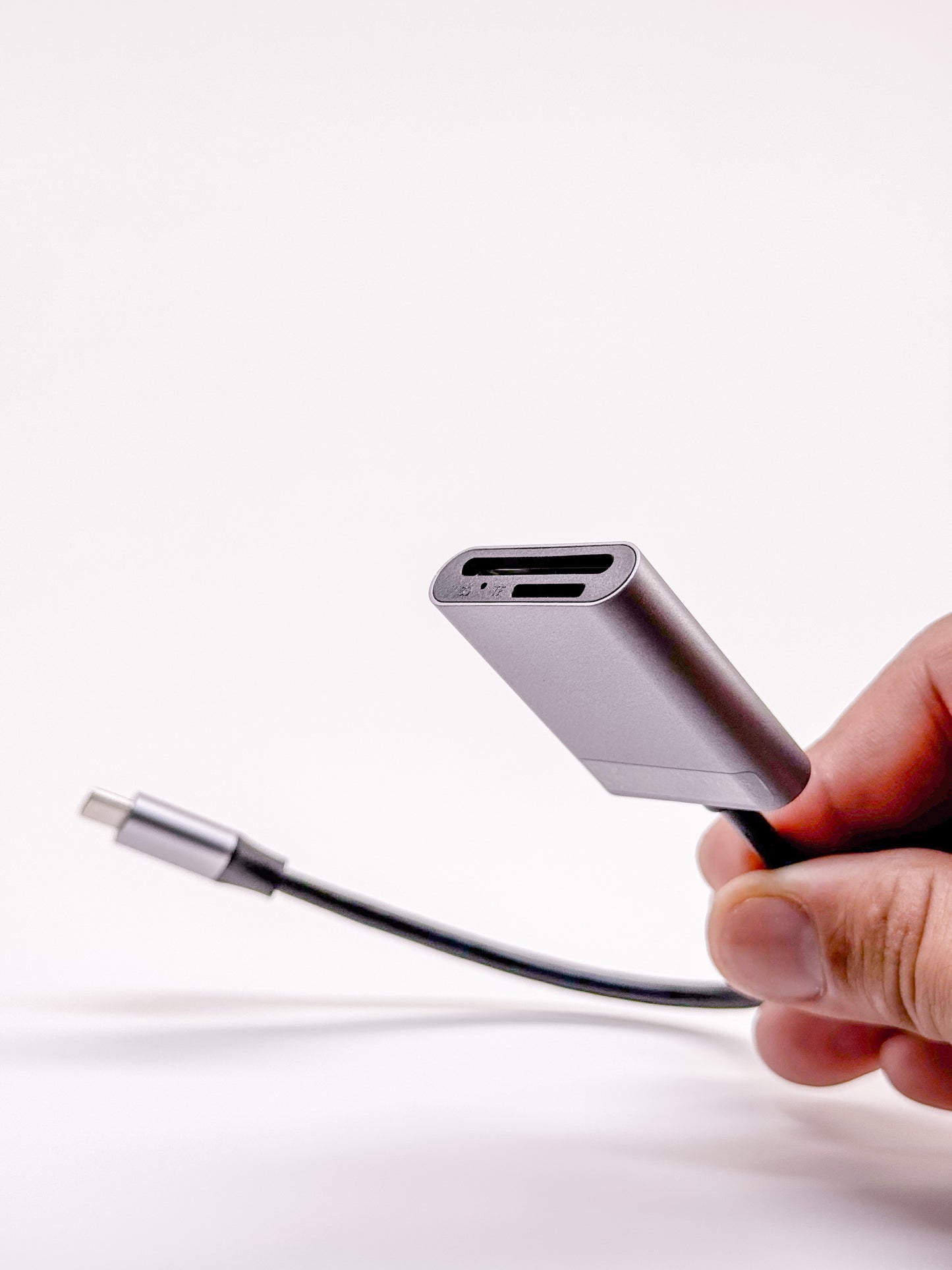 Lector de Memoria 2 en 1 USB-C – Compatible con SD y MicroSD