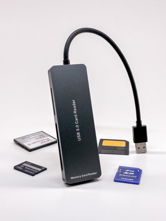 Lector de Memoria 5 en 1 USB – Lee SD, MicroSD, XD, SmartMedia | Foto Maravilla